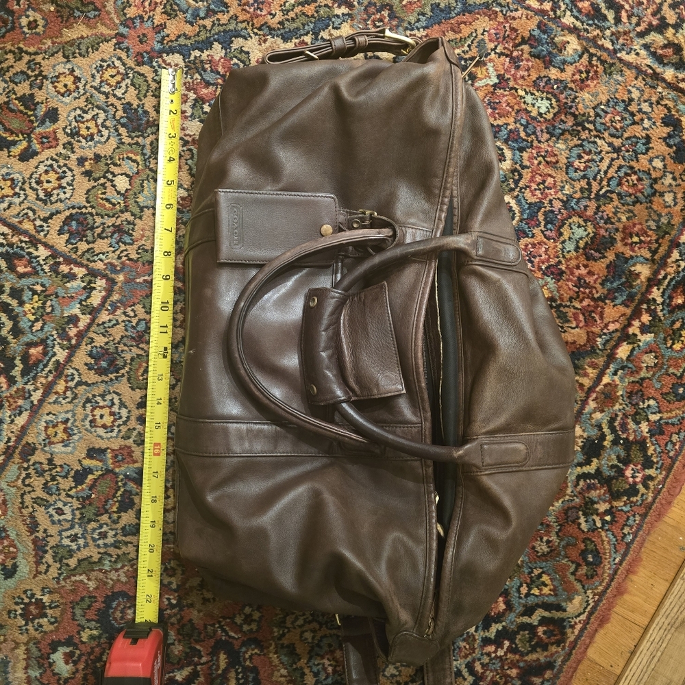 Men's Coach Duffel With matching Strap - Picture 7 of 11